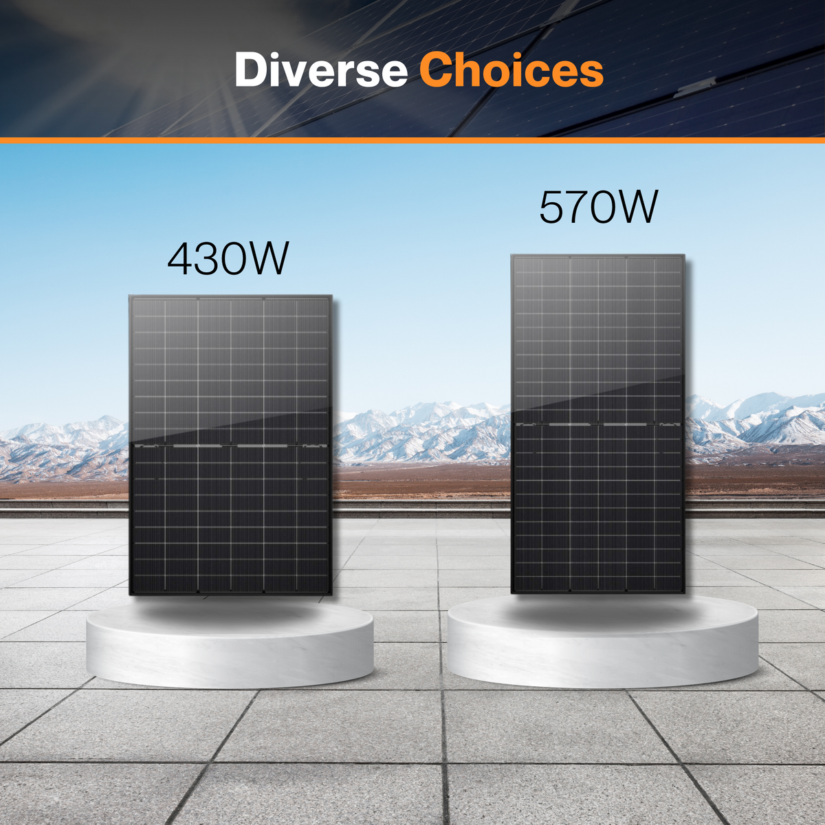 Maple Leaf All Black Bifacial Solar Panel 570W- W/ N-type Mono Cells ...