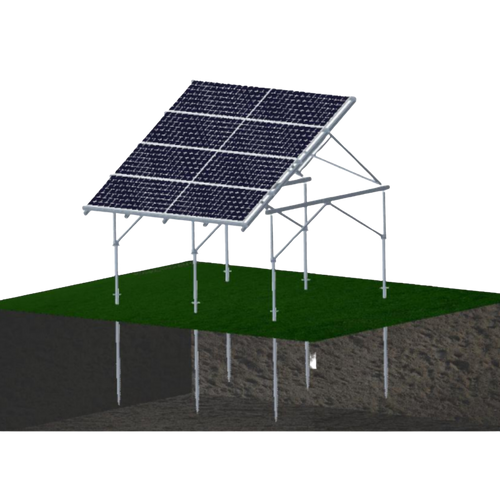 Maple Leaf Power Systems 8 Panel Solar Ground Mount